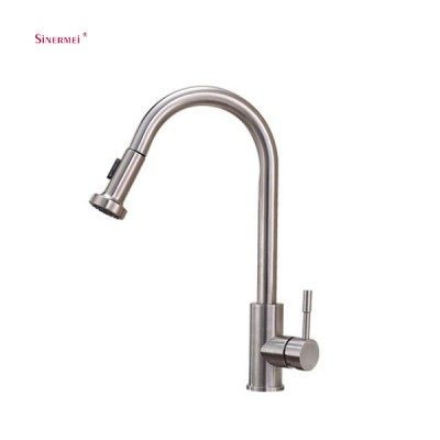 Dual Function Stainless Steel Kitchen Faucet Modern Kitchen Faucet For Kitchen