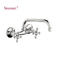 Wall Mount Kitchen Faucet Modern Kitchen Sink Mixer Taps